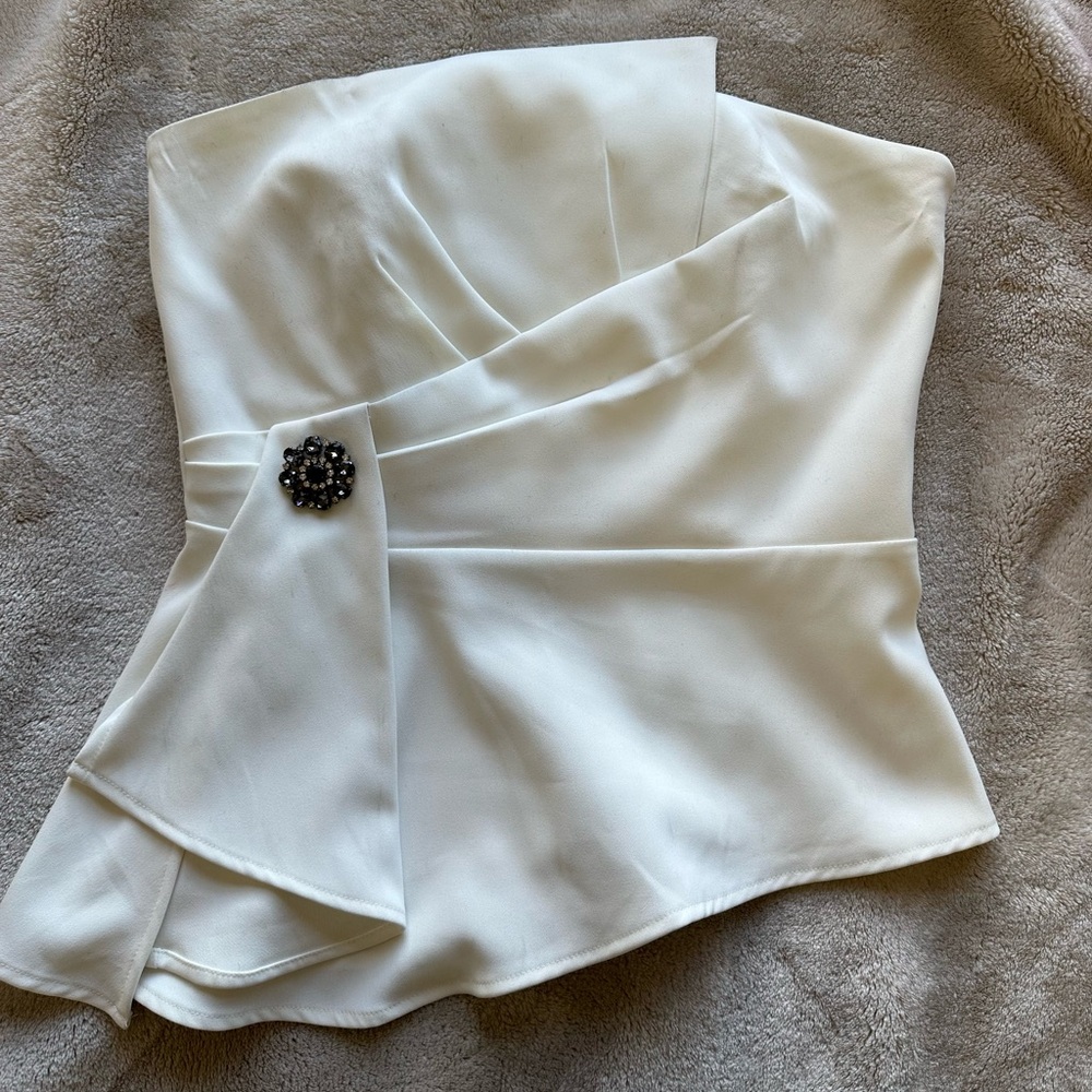 WHBM White Blouse